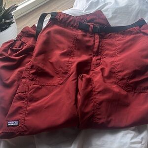 Burgundy Patagonia Capris